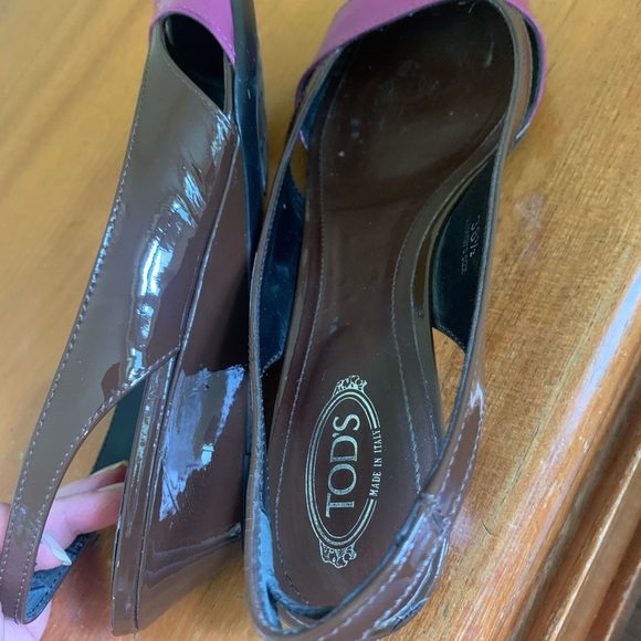 Tod’s patent leather wedges - Picture 6 of 10